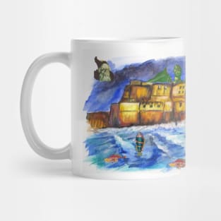 Stormy Castle Infested Mug